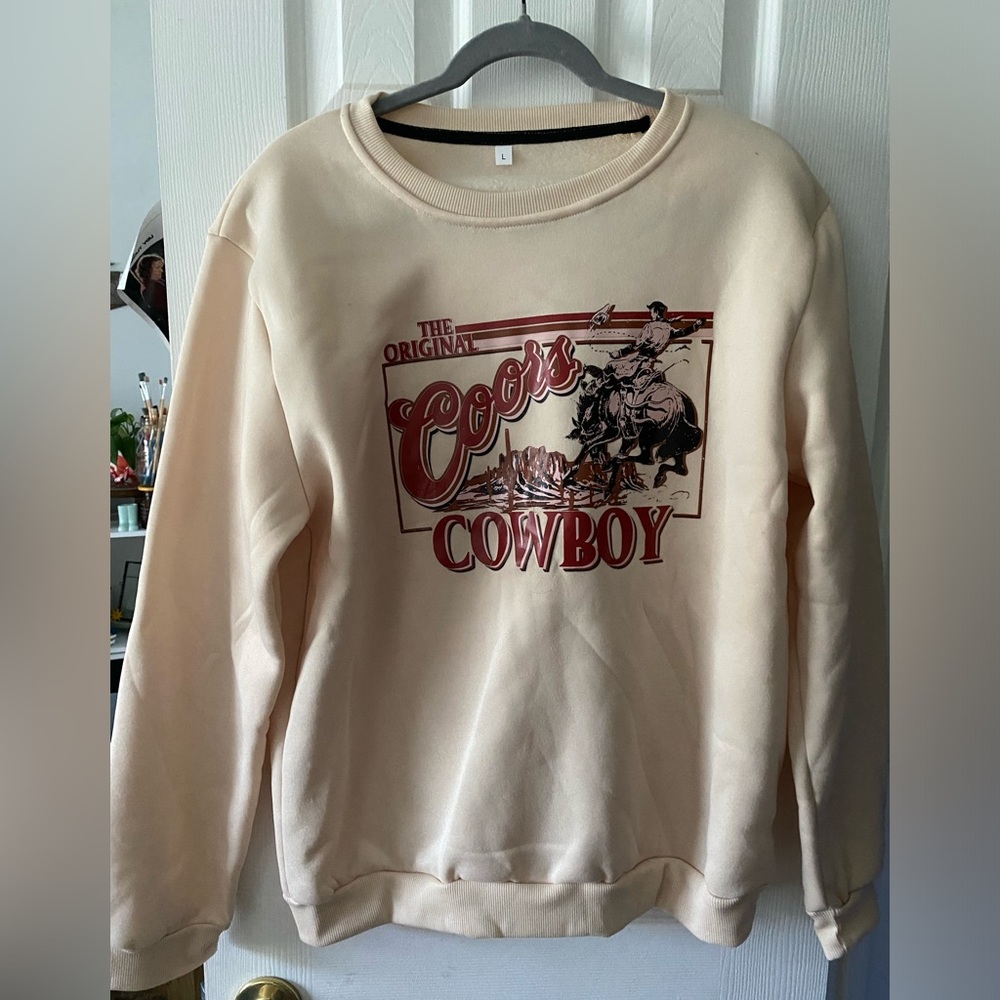 Coors crewneck sweatshirt